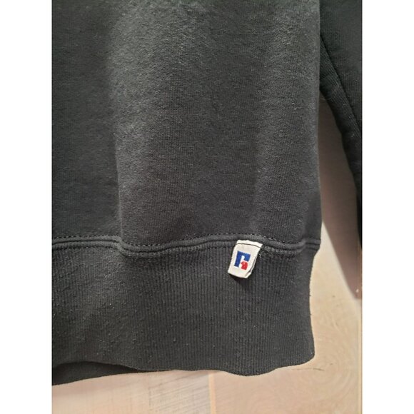 Vtg University Of Alabama Crimson Tide Sweatshirt Black Russell Athletic Medium - Picture 7 of 7